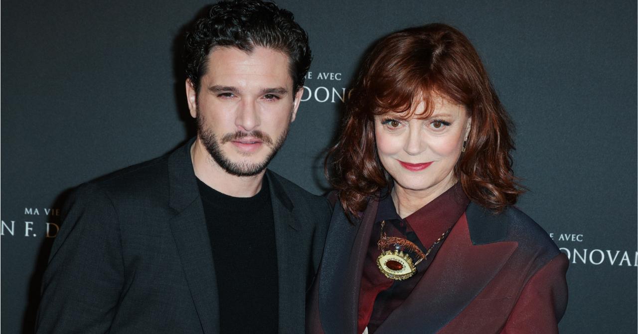 Kit Harington et sa partenaire du film Susan Sarandon