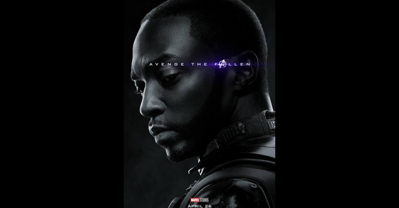 Avengers Endgame : Le Faucon (Anthony Mackie)