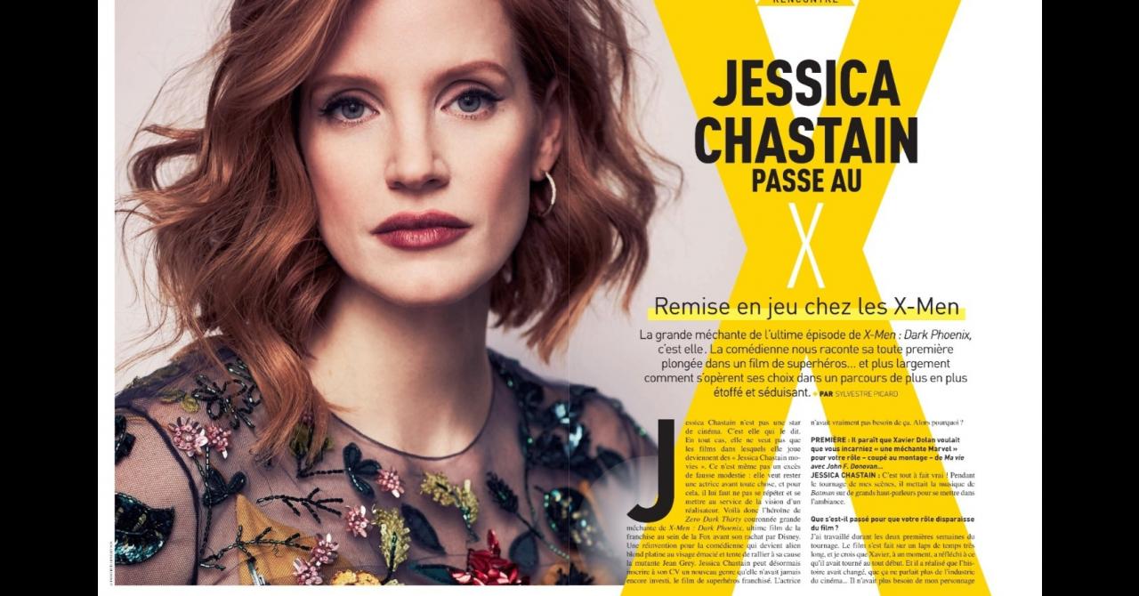 Première n°497 - Rencontre avec Jessica Chastain