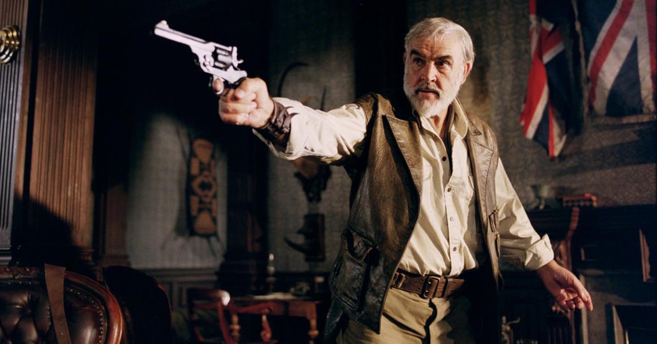Sean Connery dans La ligue des gentlemen extraordinaires (2003) 