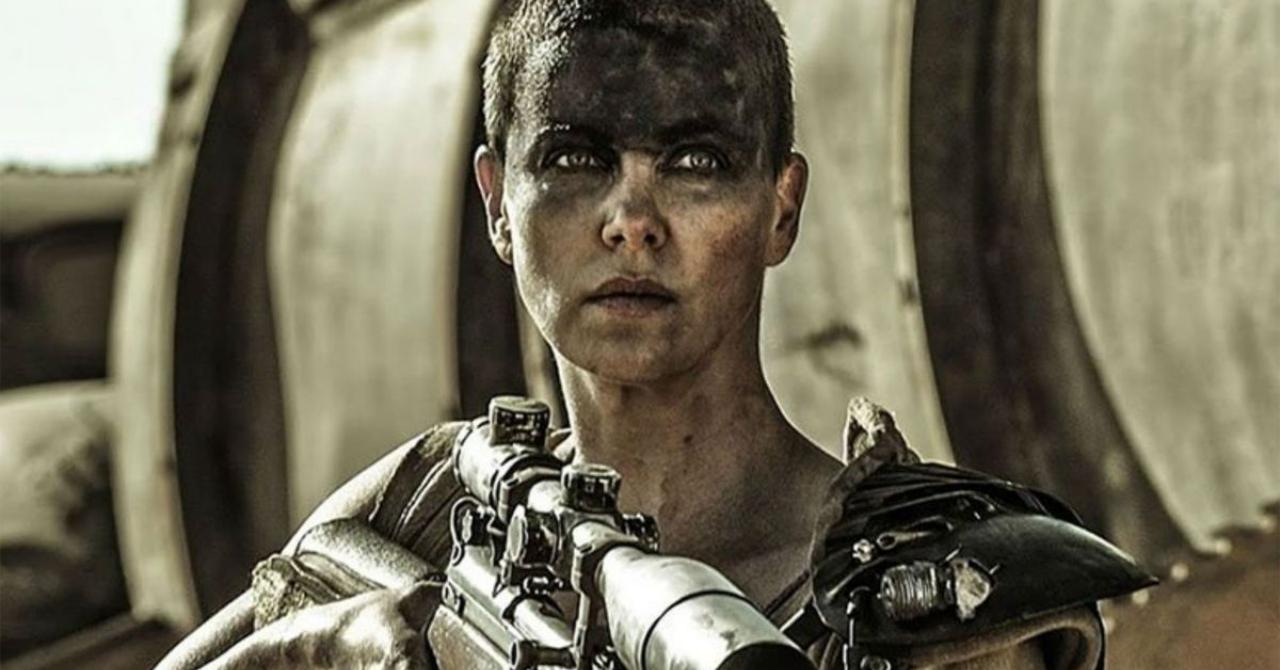 Charlize Theron en Furiosa dans Max Max : Fury Road (2015)