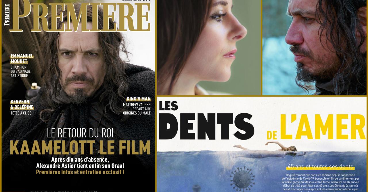Sommaire de Première n°510 : Alexandre Astier, Laure Calamy, Les Dents de la mer, Gaspar Noé, Jonathan Cohen...
