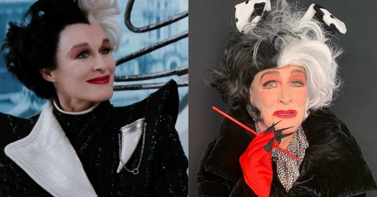 Glenn Close a déjà gagné Halloween en retrouvant le look de Cruella d'Enfer