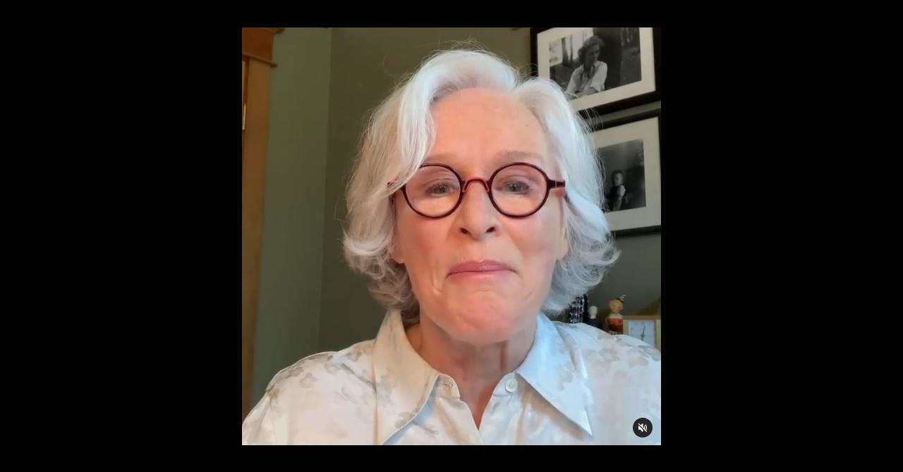 Glenn Close communique souvent avec ses fans sur Instagram