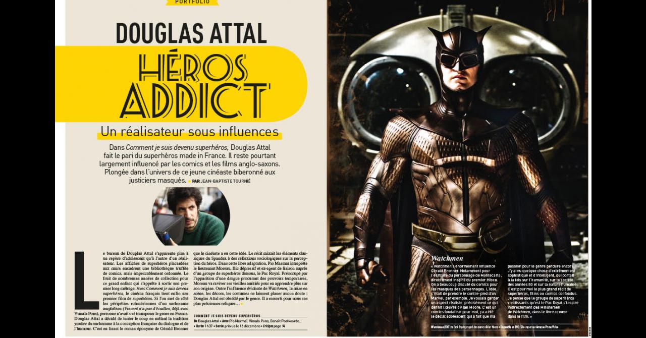 Première n°513 : Les super-héros de Douglas Attal
