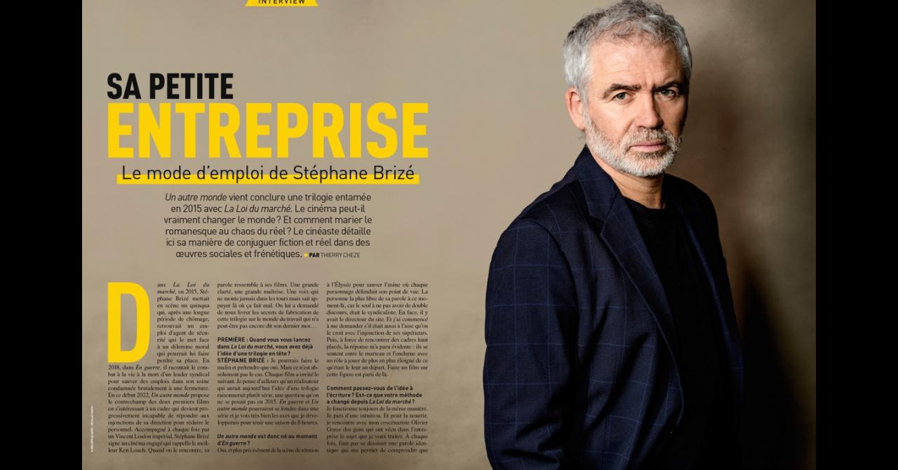 Première n°526 : Interview de Stéphane Brizé