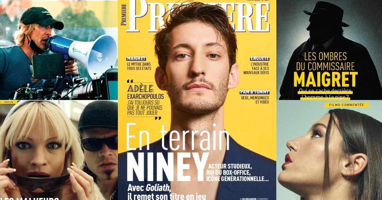 Au sommaire de Première n°527 : Pierre Niney, Pam & Tommy, Michael Bay, Maigret, Adèle Exarchopoulos...