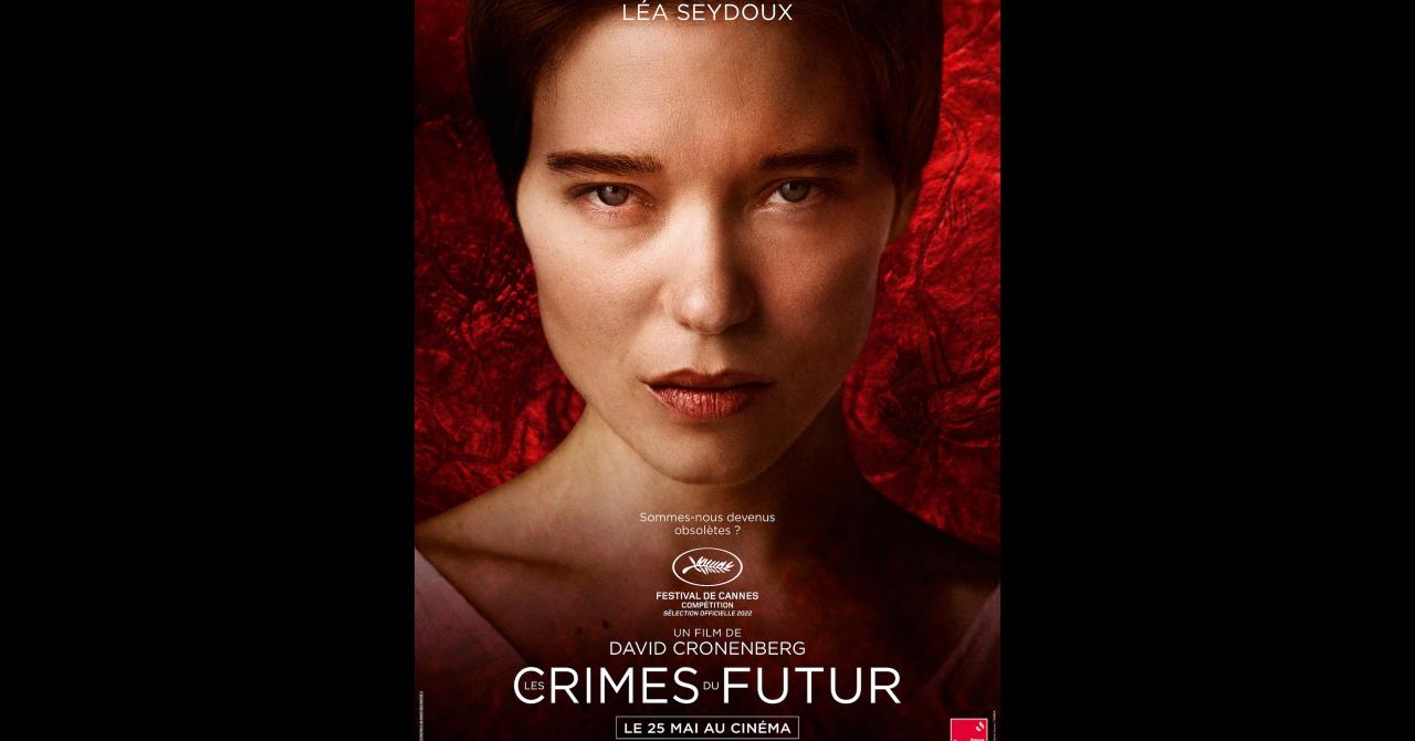 Les Crimes du futur : affiche Léa Seydoux