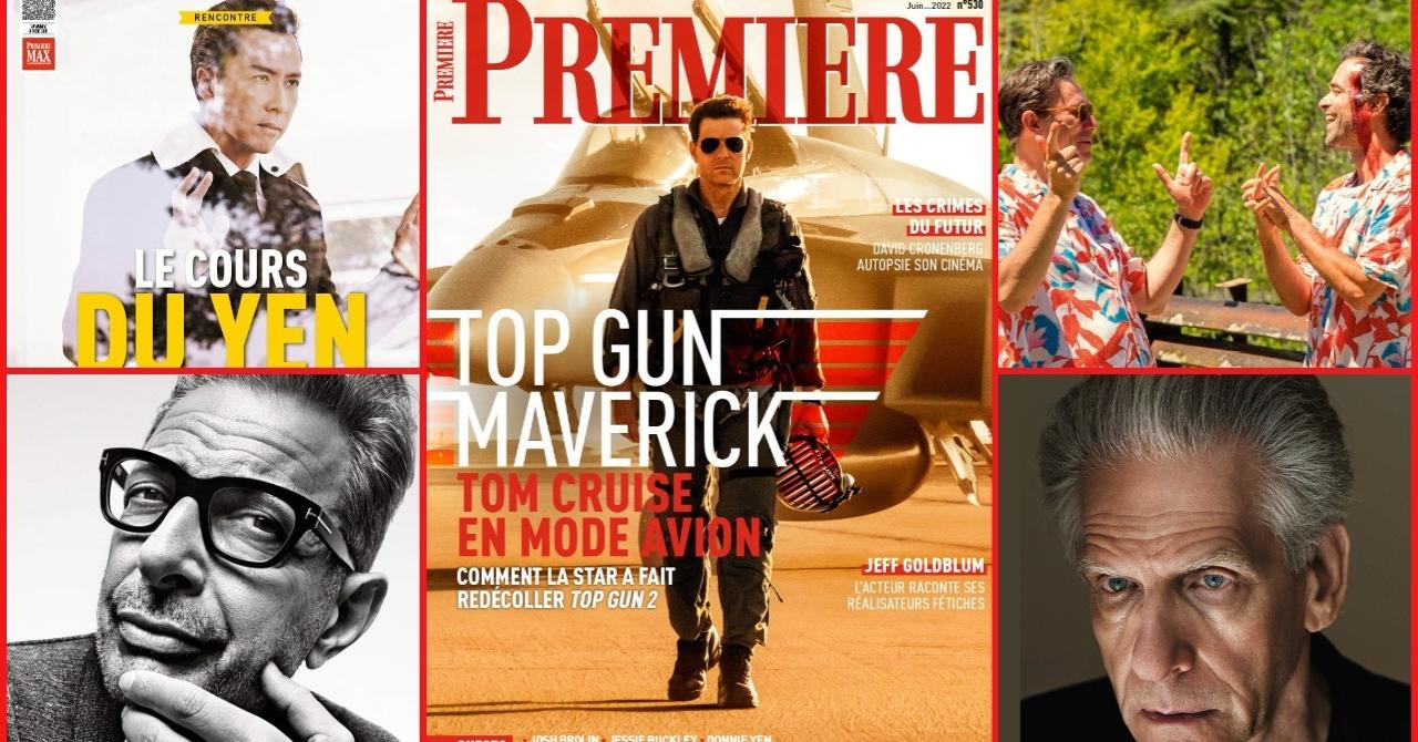 Sommaire de Première n°530 : Tom Cruise, Top Gun 2, Jeff Goldblum, Donnie Yen, David Cronenberg, Jessie Buckley...