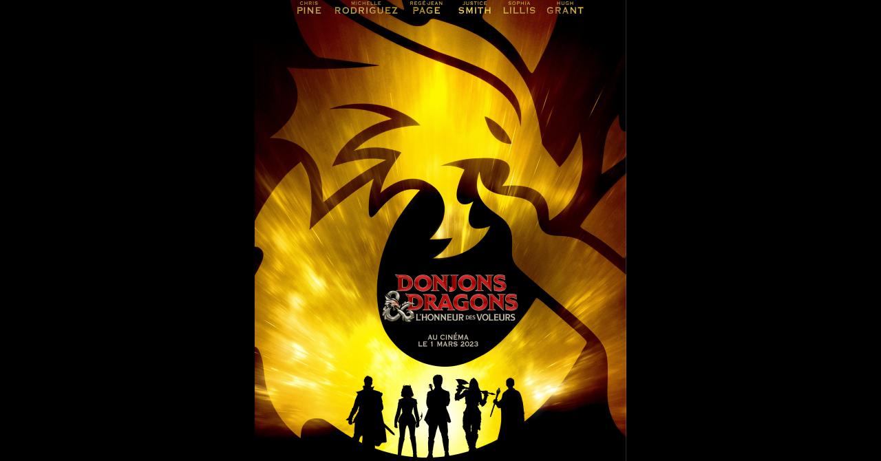 Affiche Donjons & Dragons : L'honneur des voleurs