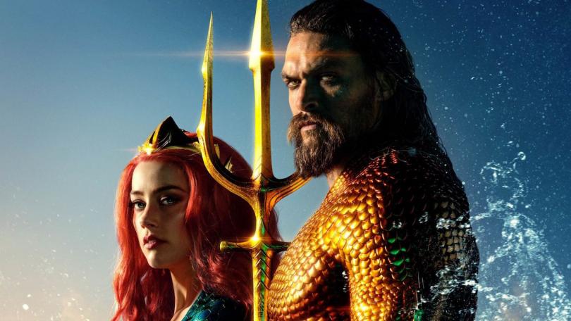 Aquaman (Jason Momoa et Amber Heard)