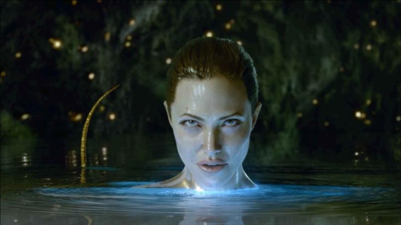 Angelina Jolie dans La Légende de Beowulf (2007)