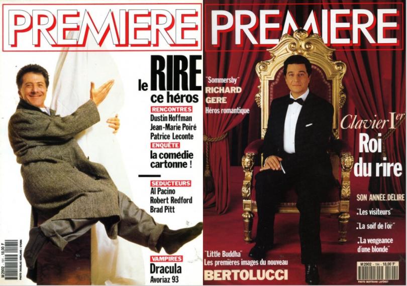 Les Visiteurs dans Première 1993