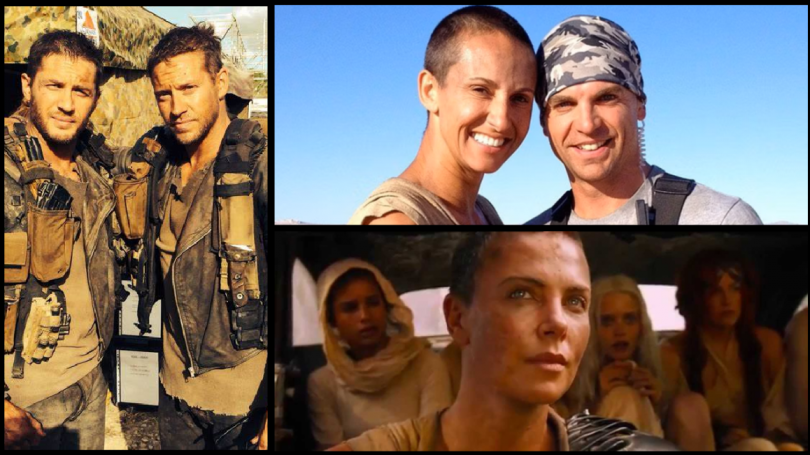 Fury Road les doublures de Tom Hardy et Charlize Theron