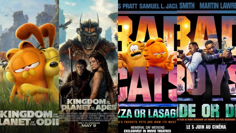 Garfield parodie les sorties cinéma du moment pour son nouveau film Garfield : Héros malgré lui