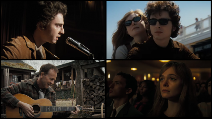 Bande-annonce d'A Complete Unknown, avec Timothée Chalamet en Bob Dylan