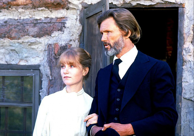 La Porte du paradis (Isabelle Huppert et Kris Kristofferson)