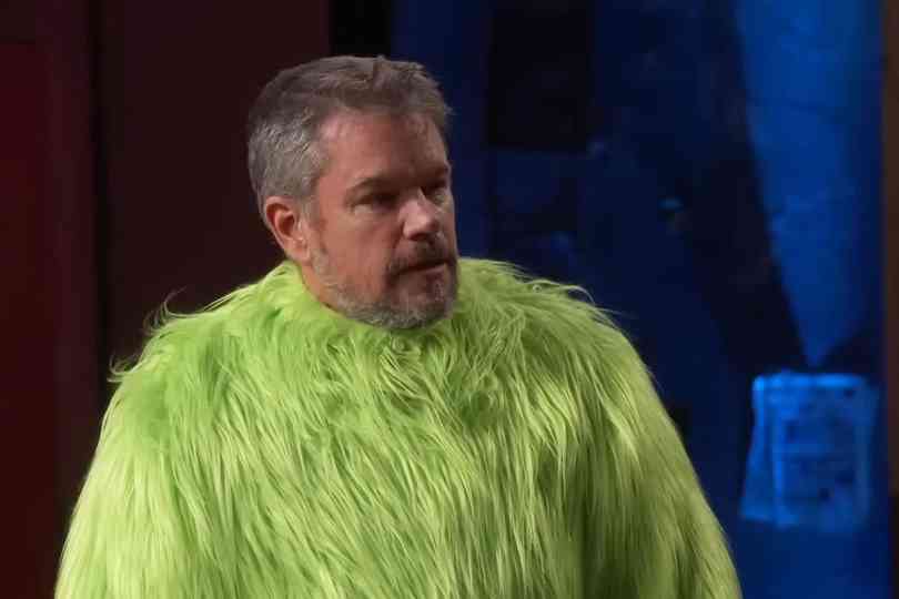 Matt Damon chez Jimmy Kimmel